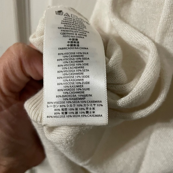 Michael Kors and Moussy Cashmere Blend Cream Tanks - Picture 10 of 16